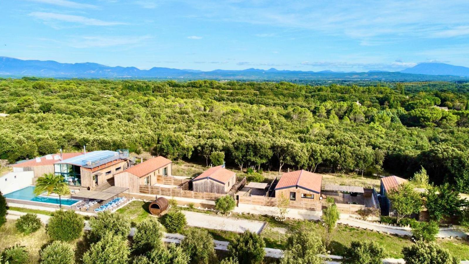 Montségur-sur-Lauzon Nuiki Lodges - Chambres D'Hotes المظهر الخارجي الصورة